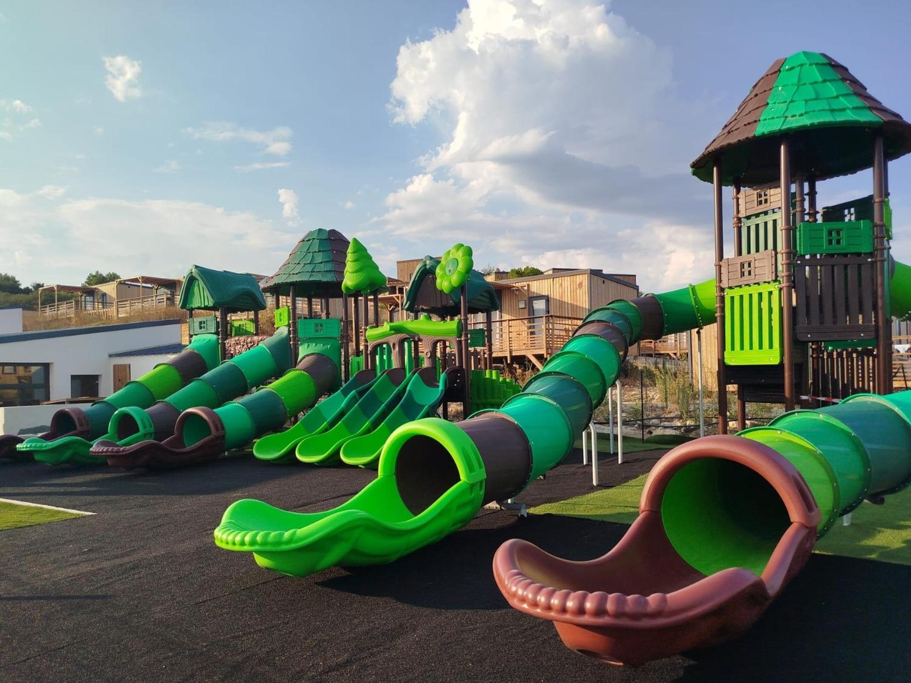 Camping Les Lodges Du Lagon Calvisson Zewnętrze zdjęcie