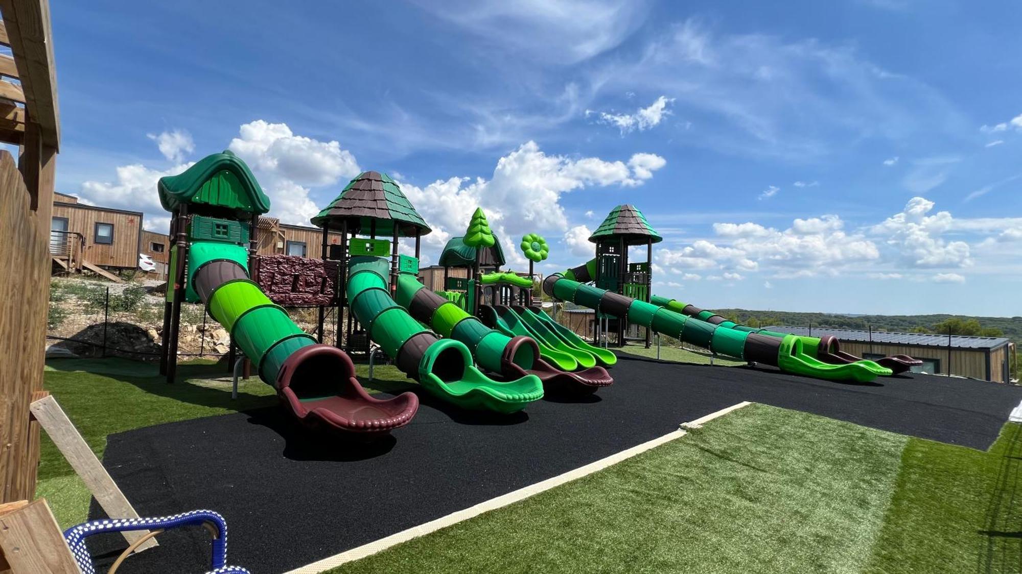 Camping Les Lodges Du Lagon Calvisson Zewnętrze zdjęcie
